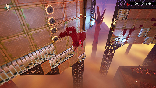 画像ギャラリー No.016のサムネイル画像 / ［プレイレポ］「Super Meat Boy 3D」試遊会レポート。グロかわいい世界が3Dに進化し，ミートボーイが彼女を救う旅で死にまくる