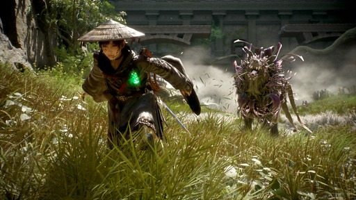 画像ギャラリー No.016のサムネイル画像 / ゲームフリークの最新作「Beast of Reincarnation」，2026年8月4日に発売。終末後の日本を舞台に，女性主人公と犬の冒険を描く