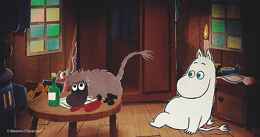 画像ギャラリー No.006のサムネイル画像 / 「ムーミントロール:冬のぬくもり」のリリース日が4月28日に決定。雪に覆われたムーミン谷が舞台のアドベンチャーゲーム