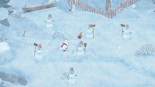 画像ギャラリー No.010のサムネイル画像 / 「ムーミントロール:冬のぬくもり」のリリース日が4月28日に決定。雪に覆われたムーミン谷が舞台のアドベンチャーゲーム