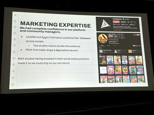 画像ギャラリー No.018のサムネイル画像 / 話題の協力型登山ゲーム「PEAK」はどう作られたのか。人と遊ぶゲームを，人と向き合って作った1か月［GDC 2026］