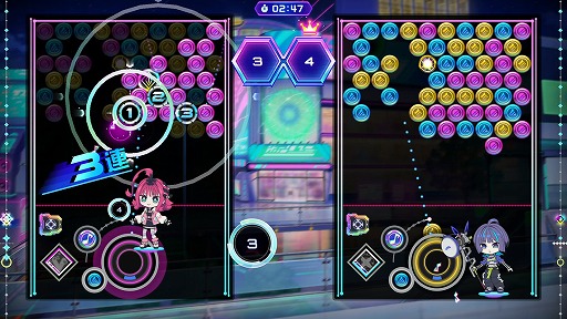 画像ギャラリー No.004のサムネイル画像 / リズミカルパズルゲーム「QQQbeats!!!」，Ver.1.4.0を本日リリース。「Destr0yer」「Sound Chimera」などを含む全4曲を無料追加