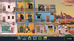 画像ギャラリー No.007のサムネイル画像 / 「探偵ドットソン」，DL版が25％オフになるセールを実施中。インドを舞台に，映画スターを夢見る探偵が父の死の謎を追うミステリーADV