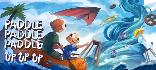 画像ギャラリー No.001のサムネイル画像 / 「パドルパドルパドる」，高難度縦型マップを収録したDLC「Up Up Up」を発売。忍耐力が試される1〜2人用のボート漕ぎアクション