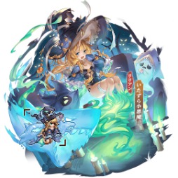 画像ギャラリー No.012のサムネイル画像 / 「名もなき者の詩 昔懐かしきドット絵RPG」,ハロウィンイベント「スプーキーナイト」を開催中。新規SSR英霊「裁きの御手・ノルン」が登場