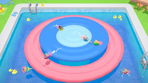 画像ギャラリー No.007のサムネイル画像 / 最大6人で挑む対戦ACT「Roombattle」本日リリース。突起物を装着したお掃除ロボットを操作し，敵のお尻の風船を割っていこう