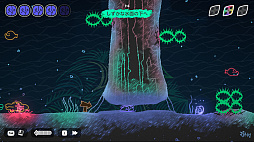 画像ギャラリー No.004のサムネイル画像 / 精霊を操作し，4つの感情（幸せ・悲しみ・怒り・不安）を使い分けて，バラバラになった世界の調和を取り戻していく。Phoenixx，2Dパズルアクション「MONOWAVE」のパブリッシングを担当