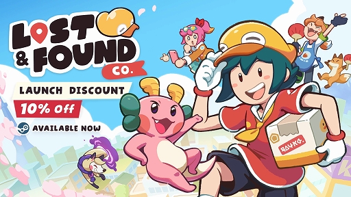 画像ギャラリー No.001のサムネイル画像 / かわいいものが溢れる世界で依頼人の落とし物を探し出そう。「Lost and Found Co.」,Steamで配信開始