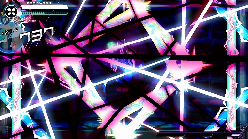 画像ギャラリー No.013のサムネイル画像 / 「蒼き雷霆 ガンヴォルト トライアングル エディション」,大型無償アップデートVer.1.3.0を実施。スピードランモード「CONNECT X」を実装