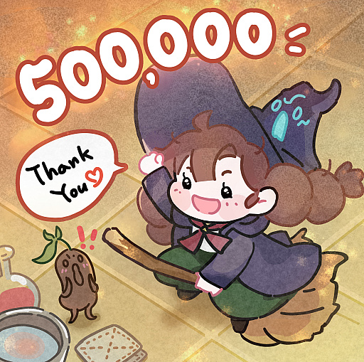 画像ギャラリー No.001のサムネイル画像 / 高評価癒し系ADV「Little Witch in the Woods」，Steam累計販売数が50万本を突破。3月20日からのスプリングセールにも参加