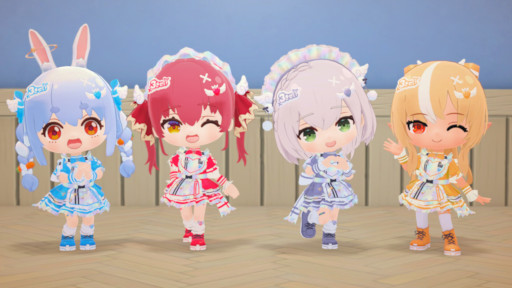 画像ギャラリー No.009のサムネイル画像 / 40名以上のホロライブメンバーがちびキャラになって登場。スローライフRPG「ぷちホロの村 - 剣とお店と田舎暮らし」，4月24日にSteamで発売