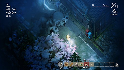 画像ギャラリー No.012のサムネイル画像 / 「夜廻」スタッフの最新作「ほの暮しの庭」,不気味すぎる夜の村の情報を公開。掟を破って深夜の村を探索し,住民たちの秘密に迫る