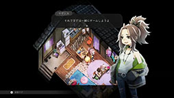 画像ギャラリー No.018のサムネイル画像 / 「ほの暮しの庭」，ゲームの舞台「彼ヶ津村」の住民たちが公開に。仲を深めると家に招待してくれる