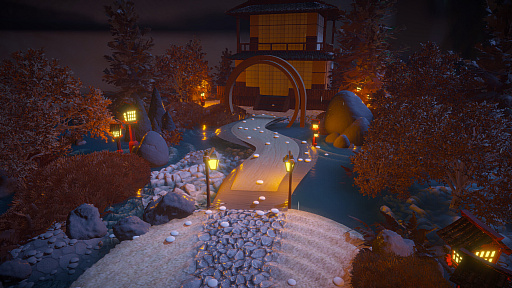 画像ギャラリー No.003のサムネイル画像 / 砂紋を描いたり,池を掘ったり。禅の庭をゆったり作るシム「Dream Garden」,11月3日にリリース。Steamで体験版を配信中