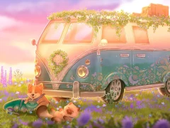 キャンピングカーに荷物を持ち込んで飾るコージーなゲーム「Camper Van: Make it Home」Switch版を発売