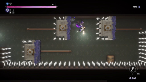 画像ギャラリー No.008のサムネイル画像 / アニメ調メトロイドヴァニア「少女と学園城」，Steamでリリース。攻防一体の戦闘システムやLive2Dで描かれる美少女キャラクターが魅力