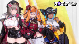 画像ギャラリー No.014のサムネイル画像 / アニメ調メトロイドヴァニア「少女と学園城」，Steamでリリース。攻防一体の戦闘システムやLive2Dで描かれる美少女キャラクターが魅力