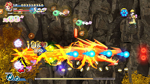 画像ギャラリー No.002のサムネイル画像 / 「コットンロックウィズユー」,8月6日に発売決定。シューティングはもちろん,フルボイスのアドベンチャーパートも楽しめる