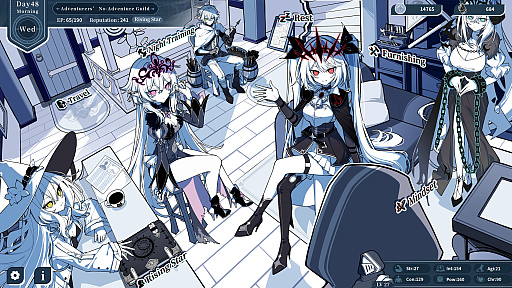 画像ギャラリー No.001のサムネイル画像 / 新作RPG「存在/しない逐夢者：銀葱の森」，アーリーアクセス版をリリース。高評価を得た「存在/しないあなた、と私」の続編