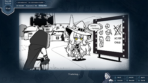 画像ギャラリー No.004のサムネイル画像 / 新作RPG「存在/しない逐夢者：銀葱の森」，アーリーアクセス版をリリース。高評価を得た「存在/しないあなた、と私」の続編