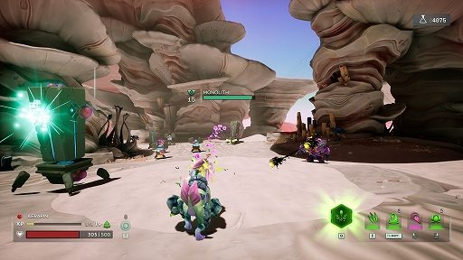 画像ギャラリー No.003のサムネイル画像 / 宇宙生物の進化をコントロールし，惑星を襲う脅威に打ち勝とう。「ボイドリング・バウンド」，PC版を6月9日にリリース