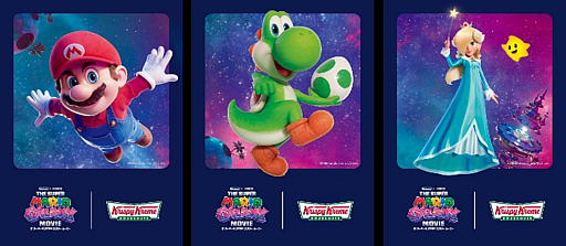 画像ギャラリー No.024のサムネイル画像 / 映画「ザ・スーパーマリオギャラクシー・ムービー」が，クリスピー・クリーム・ドーナツと4月8日からコラボ