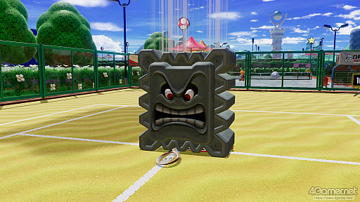 画像ギャラリー No.003のサムネイル画像 / 今度のマリオテニスは,ラケット次第で試合の流れが変わる! シリーズ最多キャラ&遊びもストーリーも充実した「マリオテニス フィーバー」を紹介