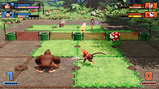 画像ギャラリー No.033のサムネイル画像 / 今度のマリオテニスは,ラケット次第で試合の流れが変わる! シリーズ最多キャラ&遊びもストーリーも充実した「マリオテニス フィーバー」を紹介