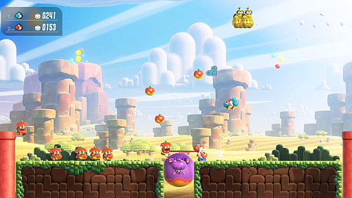 画像ギャラリー No.019のサムネイル画像 / 「スーパーマリオブラザーズ ワンダー Nintendo Switch 2 Edition」の新エリアがアツい！　「みんなでリンリンパーク」でさらなる“ワンダー”を体験