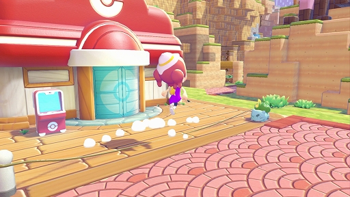 画像ギャラリー No.004のサムネイル画像 / 「ぽこ あ ポケモン」，イベント「おおなわとび大会」を4月19日から開催。誰かの街やクラウド島で複数人で参加することもできる