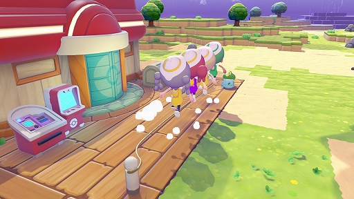 画像ギャラリー No.005のサムネイル画像 / 「ぽこ あ ポケモン」，イベント「おおなわとび大会」を4月19日から開催。誰かの街やクラウド島で複数人で参加することもできる