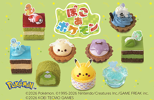 画像ギャラリー No.011のサムネイル画像 / 「ぽこ あ ポケモン」のケーキや焼き菓子が銀座コージーコーナーで7月31日に発売。メタモンやピカチュウ（うすいろ）などがケーキに