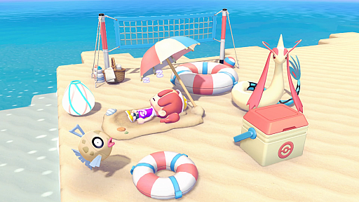 画像ギャラリー No.001のサムネイル画像 / 「ぽこ あ ポケモン」有料DLC第1弾「ブクブクうみぞこの街」，8月5日にリリース。無料アップデートで水中を探索できるように