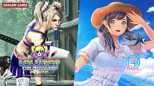 ���������꡼ No.001�Υ���ͥ������ / ��LOLLIPOP CHAINSAW RePOP�ס�LoveR Kiss Endless Memories�פ�Switch2�Ǥ����줾��3��26���ˡ�4��30����ȯ�����