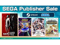 「龍が如く 極3 / 龍が如く3外伝 Dark Ties」「ペルソナ3 リロード」などを対象とした「SEGA Publisher Sale」，Steamで開催中