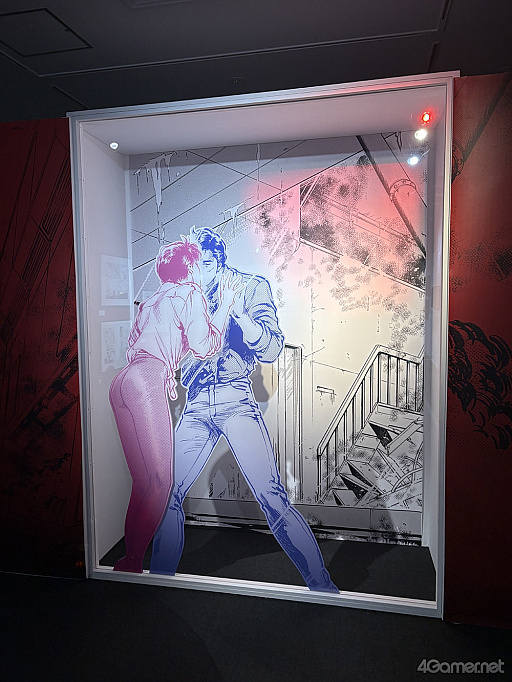 画像ギャラリー No.038のサムネイル画像 / 直筆原画400点以上! どっぷり作品の世界に浸れる「シティーハンター大原画展〜FOREVER,CITY HUNTER!!〜」,上野の森美術館で開催中