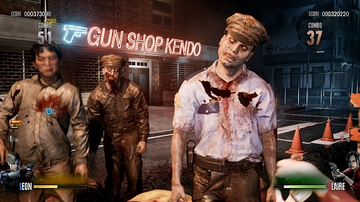 画像ギャラリー No.003のサムネイル画像 / 「BIOHAZARD RE:2」がベースのアーケード向けガンSTG，3月中旬よりロケテストを実施