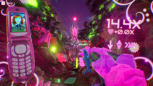 画像ギャラリー No.005のサムネイル画像 / デコった銃でULTRAKILLみたいに戦うFPS「Don't Stop, Girlypop!」（ほぼ日 インディーPick Up！）