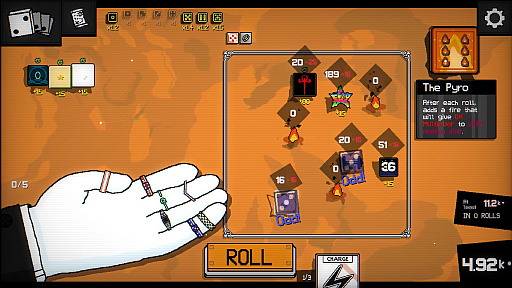 画像ギャラリー No.011のサムネイル画像 / 個性豊かなダイスを振ってシナジーを爆発させる「Dice A Million」（ほぼ日 インディーPick Up！）