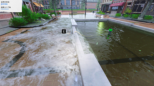 画像ギャラリー No.007のサムネイル画像 / 排水溝の詰まりを取り除き,浸水した街を救う「DrainSim」(ほぼ日 インディーPick Up!)