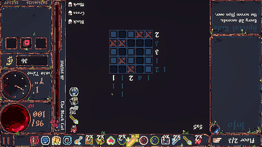 画像ギャラリー No.007のサムネイル画像 / 呪われたダンジョンにノノグラムで挑む「CiniCross」(ほぼ日 インディーPick Up!)