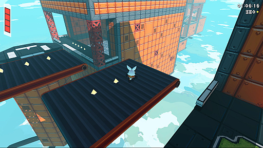 画像ギャラリー No.005のサムネイル画像 / 爆弾を武器にウサギが空の要塞を駆ける3Dアクション「Bombun」(ほぼ日 インディーPick Up!)