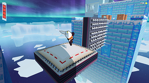 画像ギャラリー No.009のサムネイル画像 / 爆弾を武器にウサギが空の要塞を駆ける3Dアクション「Bombun」(ほぼ日 インディーPick Up!)