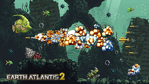꡼ No.002Υͥ / ܤΥޡ˱ä Pixel Perfex CEO롤Earth Atlantis 2פȥȥSTGɤˤͳ