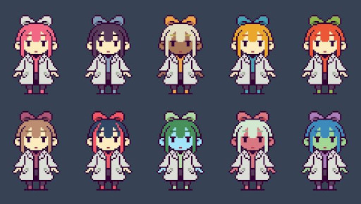 画像ギャラリー No.007のサムネイル画像 / 終末世界のラボで働くアンドロイドの少女を見守ろう。デスクトップの片隅で動く放置ゲーム「終末ミジンコラボラトリー」，Steamでリリース