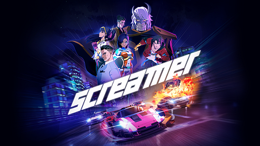 画像ギャラリー No.001のサムネイル画像 / Milestoneの名作レースゲームをリメイクした「Screamer」は,独特なドリフト操作がクセになる。ポリゴン・ピクチュアズによるカットシーンにも注目