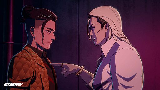 画像ギャラリー No.009のサムネイル画像 / Milestoneの名作レースゲームをリメイクした「Screamer」は,独特なドリフト操作がクセになる。ポリゴン・ピクチュアズによるカットシーンにも注目