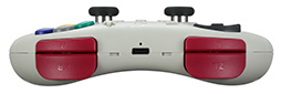 画像ギャラリー No.005のサムネイル画像 / セガサターン白のゲームパッド風デザインのBluetoothゲームパッド「Elves 2 Pro」が11月6日発売