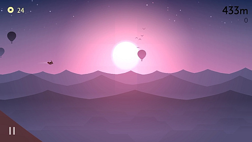 画像ギャラリー No.003のサムネイル画像 / サンドボードで滑る果てしなき砂漠の冒険。趣のあるグラフィックスも魅力的な「Alto's Odyssey ― Remastered」(今日から始めろApple Arcade #51)