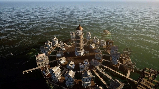 画像ギャラリー No.001のサムネイル画像 / 大洪水に浸食されつつある世界でどう生き延びるか。サバイバルシティビルダー「Drownlight」,2026年内のリリースをアナウンス